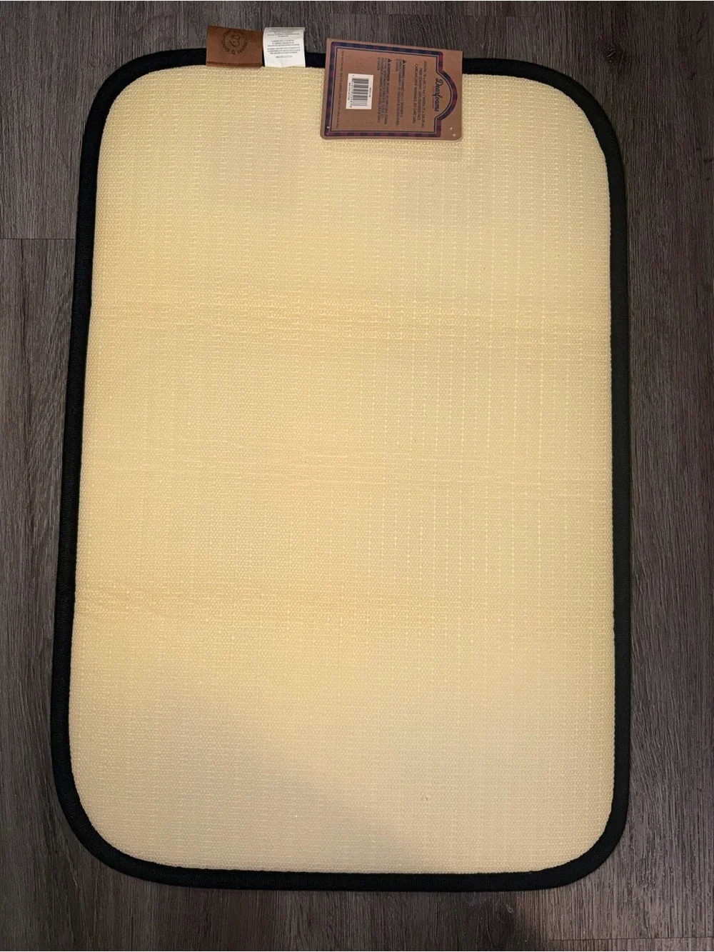 Set of 2 NWT Dearfoams Buffalo Plaid Faux Fur Memory Foam Bath Rugs